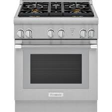 Cuisiniere Amovible A Gaz De 30 Po Avec 4 Bruleurs Prg304wh Thermador Jc Perreault