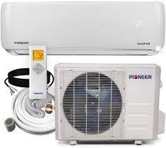 Mini split systems utilize the latest heat pump technology to provide heating and cooling for your home. Amazon Com Pioneer Air Conditioner Wys012a 19 Wall Mount Ductless Inverter Mini Split Heat Pump 12000 Btu 110 120v Home Kitchen