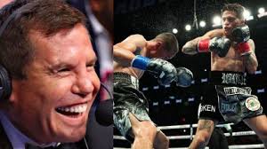 Robert García reaccionó a comentarios que Julio César Chávez estaba  haciendo para televisión mexicana: "Todos los rounds al Gallo"