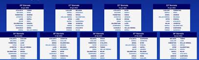 Check spelling or type a new query. Foto Il Calendario Completo Della Serie A 2021 22 E Gli Orari Delle Partite Nei Week End Tuttomercatoweb Com