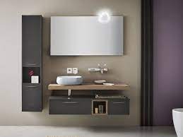 Suspended Bathroom Cabinet With Mirror Velvet 871 By Cerasa Bathroom Mirror Design Bathroom Vanity Designs Vanity Design