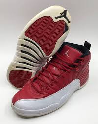 Nike 130690 600 Air Jordan Retro 12 Xii Gym Red Alternate White Size 9 Air Jordans Retro Air Jordans Jordan Retro 12
