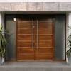 Double doors or more commonly called french doors have an advantage when opened. 3