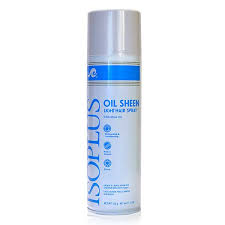 Isoplus natural remedy olive oil/lanolin. Isoplus Oil Sheen Light Hair Spray 14 7oz
