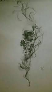 Sharing some really awesome pieces by other artists is totally fine too. Half Skull With Smoke Tattoo Skull Sleeve Tattoos Skull Tattoo Design Sleeve Tattoos For Women