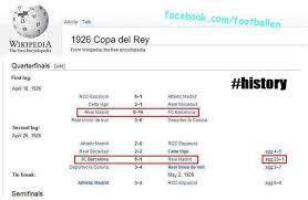 Die copa del rey 1926 war die 24. Footballfunnys On Twitter Barcelona 23 1 Real Madrid Http T Co 3k4y5f6aoe