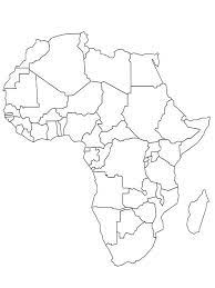 There are two icons above the free africa map coloring page. Map Of Africa Coloring Page 1001coloring Com