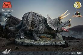 Is one of the odder harryhausen films, there is little dialogue except in the narrative. Nerdchandise One Million Years B C Statue Triceratops