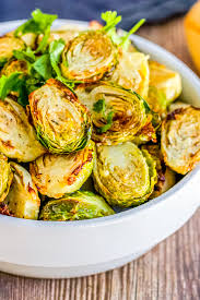 We use back bacon on this air fryer brussel sprouts with bacon recipe because it carries less fat and is a much leaner bacon. The Best Keto Air Fryer Brussels Sprouts Recipe Sweet Cs Designs