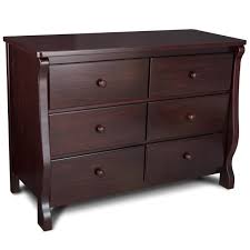 Delta Children 6 Drawer Dresser Espresso Cherry Walmart Com Walmart Com
