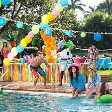 See more ideas about pool party, pool party decorations, party decorations. Summer Pool Party Ideas Party City