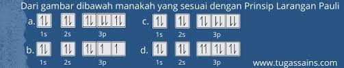 Adapun tujuan dari tes pauli kraepelin ini adalah untuk mengukur karakter seseorang pada beberapa aspek tertentu yaitu. Prinsip Larangan Pauli Dalam Konfigurasi Elektron Beserta Contoh Soal Tugassains Com