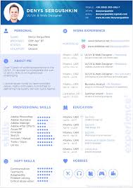 Free Sketch Resume Template For Ui Ux Web Designers Good Resume