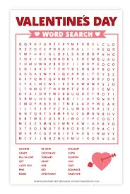 After you create your puzzle, proofread it carefully to check for the placement of unintended. Valentine S Day Word Search Free Printable Pjs And Paint