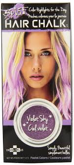 Splat Purple Hair Chalk in Violet Sky
