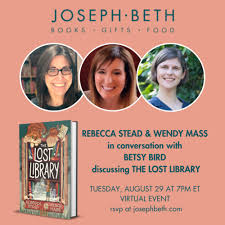 Interviews and Excerpts: Wendy Mass & Rebecca Stead Discuss Their Lost  Library