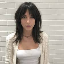 23 Hottest Fringe Bangs In 2020 In 2020 Edgy Hair Fringe Bangs Hairstyles Medium Hair Styles