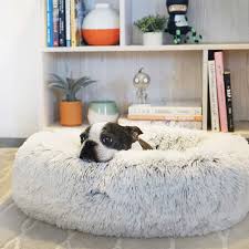 Check spelling or type a new query. Extra Large Washable Faux Fur Dog Bed With Outer Cover Donut Calming Cat Sofa Reversible Cushion Puppy Sleeping Bag Self Dogly