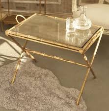 Bamboo Gilt Tray Table Copycatchic Bamboo Furniture Butler Table Furniture