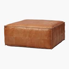 It give a more rustic feel that some may feel are more suitable for their home. Leather Ottoman Pouf Reviews Cb2