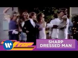 Zz Top Sharp Dressed Man Official Music Video Zz Top Sharp Dressed Man Music Videos Zz Top