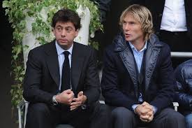 President andrea agnelli speaks at the opening ceremony of the new juventus stadium. Andrea Agnelli Pavel Nedved Juventus Juventus Andrea Single Breasted Suit Jacket