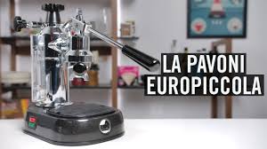 Prodotti e macchinari scelti da grandi pasticceri e chef e pensati per un uso professionale, il design più innovativo incontra la. The La Pavoni Europiccola Youtube