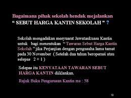 Berikut merupakan contoh dari laporan kegiatan sekolah dengan adanya laporan kegiatan sekolah ini, dapat dijadikan masukan dan saran untuk menyelenggarakan kegiatan yang lebih baik. Pengurusan Kantin Sekolah 1 Pengurusan Kantin Sekolah Tanggungjawab