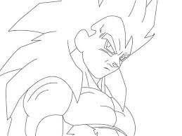 Como medida de promoción por aquí tenéis la imagen del manga, en la cual sacaron el ssj full power. Imagenes De Vegeta Ssj 4 Para Dibujar Y Colorear