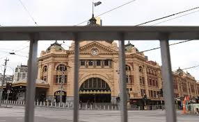 Police officers are seen in melbourne park in melbourne, australia on feb. Australia S Covid Success Under Threat As Melbourne Goes Into Lockdown