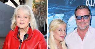 It's not every hollywood starlet whose name greets you on a virgin airways flight into . Tori Spelling S Mom Candy To Step Up Financially If Divorce