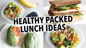 All it takes is a little prep the night before or assembly at your desk, and lunch is served. Easy Healthy Lunch Ideas For School Or Work Youtube