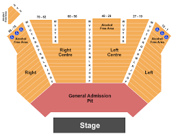 endstage ga pit seating chart interactive seating chart