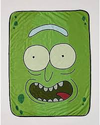 Hoodies, shirts, jackets, accessories & more. Pickle Rick Fleece Blanket Rick And Morty Spencer S Fleece Blanket Rick And Morty Blanket