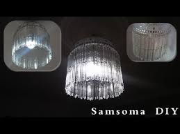 اصنعي بنفسك ثريا مميزة لمنزلك Easy Diy Chandelier Youtube