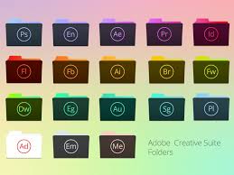 Folder Icons For Adobe Creative Suite Creative Suite Adobe Creative Suite Folder Icon