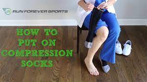 Compression Socks Men Women Run Forever Sports