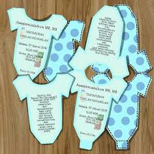 Undangan 7 Bulanan Baby Shower Invitations Undangan