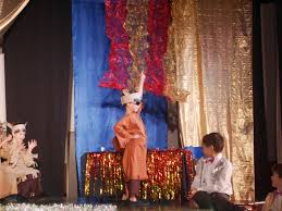 The show was 'strictly' fabulous. Lights Camel Action 2 The Sequin Elstree School