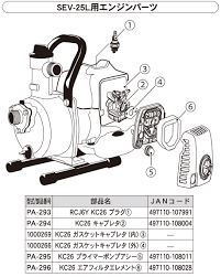 エンジン ポンプ 分解 図