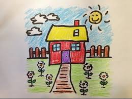 Magic garden and house round diy diamond drawing diamond painting cross stitch round diamond. How To Draw A Flower Garden Free Easy Tutorial Youtube Lions For Kids Drawing Lessons Drawings