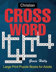 Word search puzzles can be. Christian Crossword Puzzle Books For Adults Large Print Study God S Words With Biblical Crosswords Book For Men Women Fun Learning Over 2000 The Bible Verse In Big Print Puzzles Books