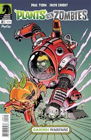 Plants Vs Zombies Garden Warfare 2 Dark Horse Comics Written By Paul Tobin And Illustrated By Jacob Chabot With Plants Vs Zombies Zombie Dark Horse Comics
