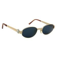 Black And Gold Versace Sunglasses Pre Owned Versace Vintage Sunglasses 2512 508 Liked On Polyvore Featuring Accessories Eyewear Sunglas Sunglasses Vintage Vintage Glasses Versace Glasses