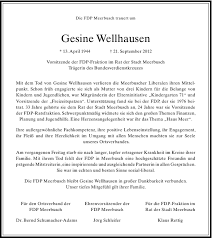 Gesine Wellhausen Nachruf Rp Trauer Rheinische Post Dusseldorf Nachruf Beispiele Traueranzeigen Trauerrede