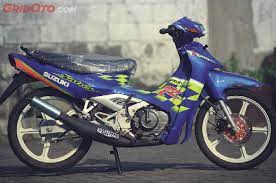Gambar drag ninja 2 tak modif street racing modifikasi motor. Bikin Suzuki Satria 2 Tak Tampil Baru Biaya Restorasi Di Bengkel Ini Bisa Sesuaikan Budget Gridoto Com