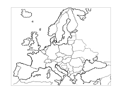 Europakarte 2018/2019 mit nützlichen zusatzinformationen für europareisende. Europakarte Zum Ausmalen Grundschule 1ausmalbilder Com