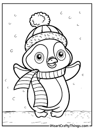 Penguin coloring pages are a great way for kids to learn more about penguins and having fun at the same time. Penguin Coloring Pages Updated 2021