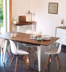 une salle a manger au style nordique avec les meubles de la collection prism symbiosis scandinave dining table extendable dining table dining table height