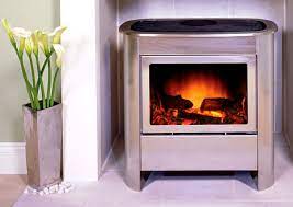 Make the most of your space with an electric fireplace that doubles as a television stand. Yeoman Contemporary Traditional Stoves